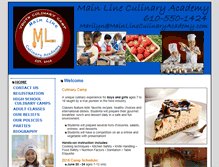 Tablet Screenshot of mainlineculinaryacademy.com